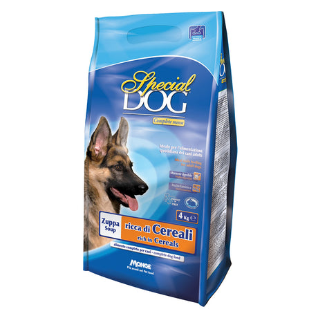 MONGE CROCCHETTE MULTIVITAMINICHE 'SPECIAL DOG' Zuppa c/cereali - kg 4