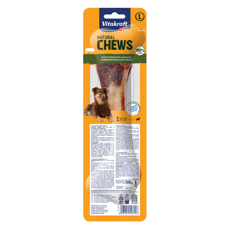 VITAKRAFT OSSO MASTICATIVO PER CANI 'NATURAL CHEWS' gusto prosciutto crudo italiano