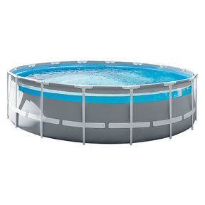 INTEX PISCINA CON TELAIO 'LINEA PRISM CLEARVIEW' cm 488 x 122 - capacità 19156 lt