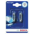 BOSCH LAMPADINA LUCE TARGA attacco SV8,5-8 - 2 pezzi