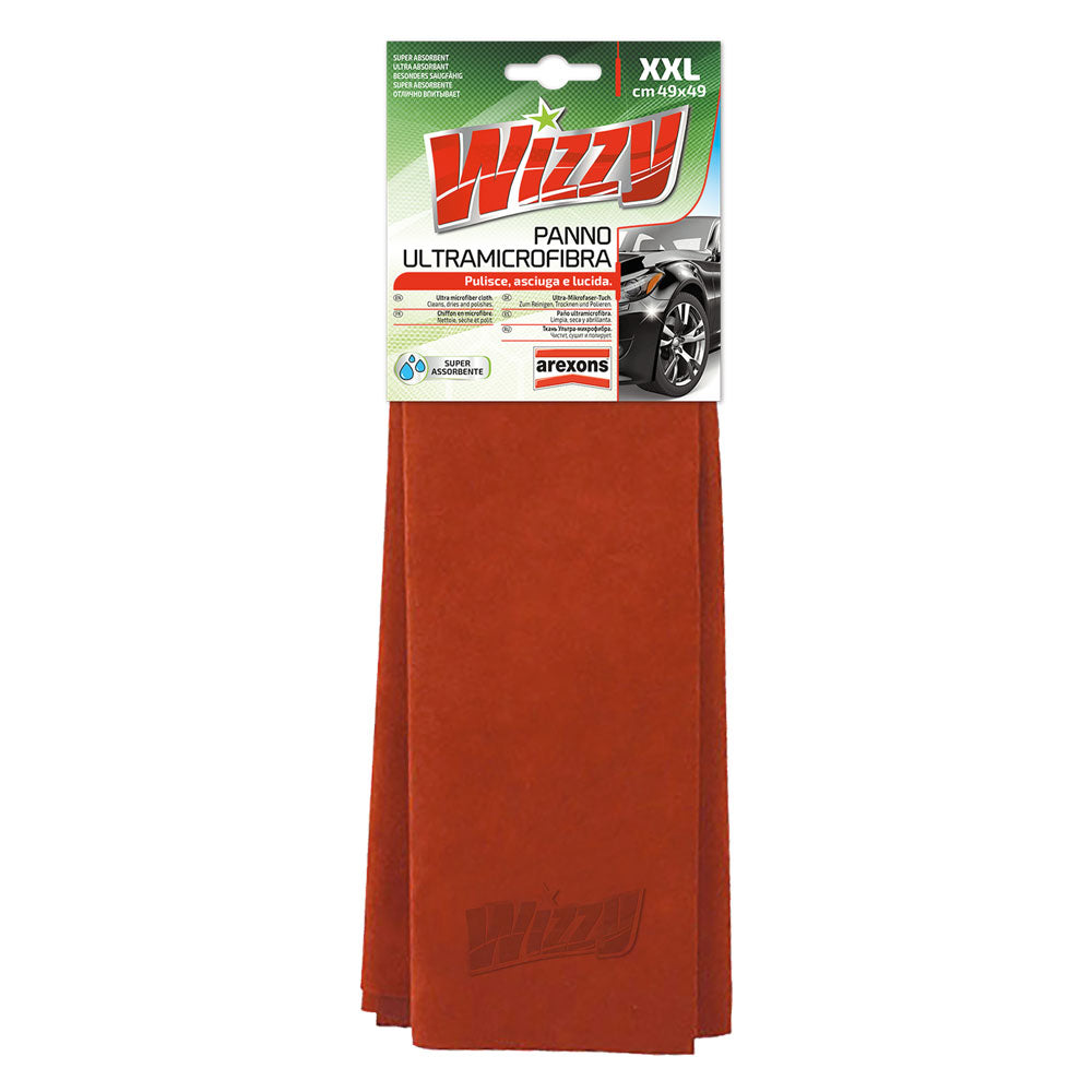 AREXONS PANNO ULTRA MICROFIBRA PER AUTOVETTURE 'WIZZY' cm 49 x 49