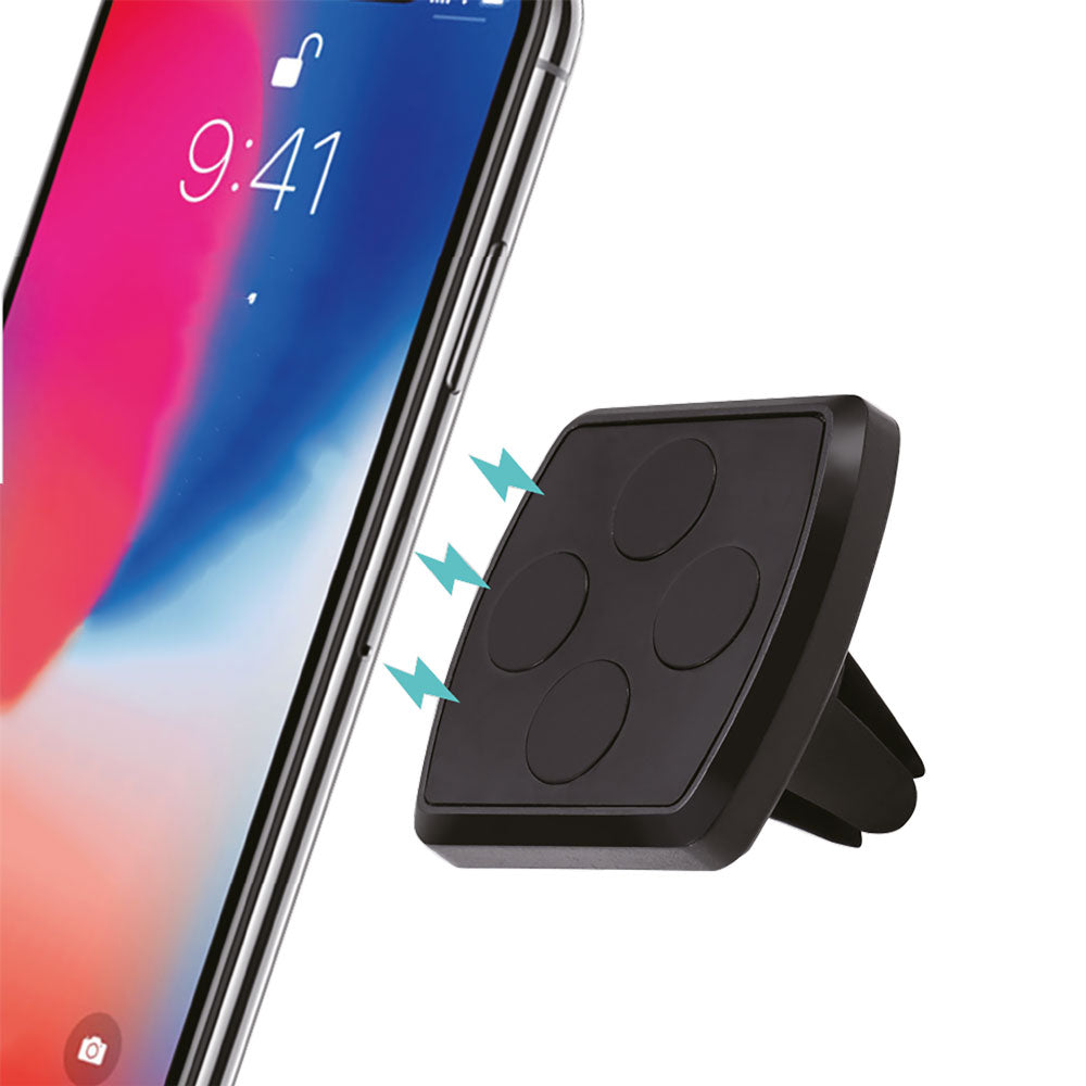 LOSTECH SUPPORTO SMARTPHONE MAGNETICO PER AUTOMOBILE nero