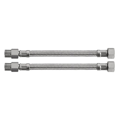 Blister Koncreto FLESSIBILE PER MONOCOMANDO cm 30 - 1/2 M x 3/8 F maschio prolungato - pz.2