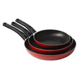 ACCADEMIAMUGNANO PADELLE 'CUCINA SANO' SET 3 PEZZI Øcm. 18 / 22 / 26