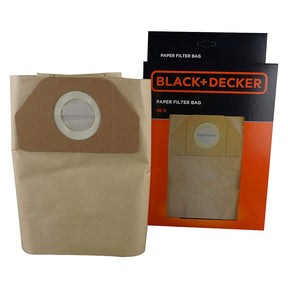 BLACK DECKER SACCHETTI RACCOGLIPOLVERE IN CARTA