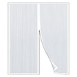 IRS ZANZARIERA IN POLIESTERE CON MAGNETI 'ECCO MAGNET PROMO' cm 100 x 220 - bianca