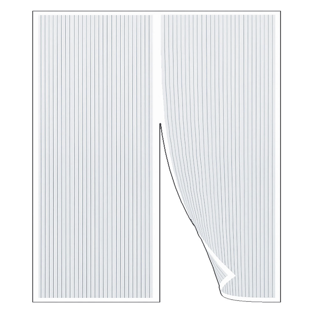 IRS ZANZARIERA IN POLIESTERE CON MAGNETI 'ECCO MAGNET PROMO' cm 100 x 220 - bianca