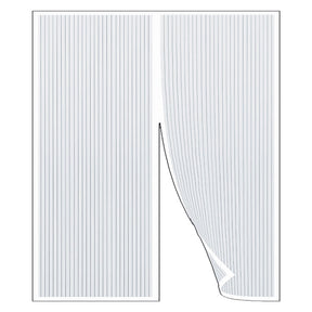 IRS ZANZARIERA IN POLIESTERE CON MAGNETI 'ECCO MAGNET PROMO' cm 100 x 220 - bianca