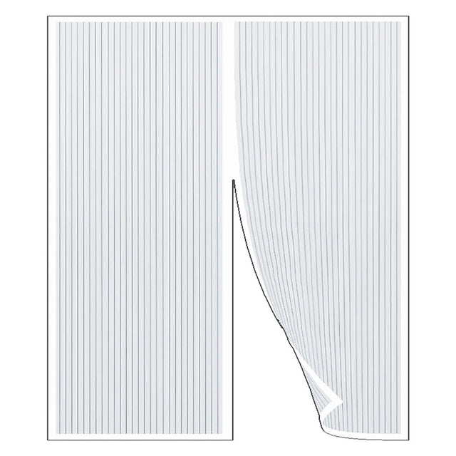 IRS ZANZARIERA IN POLIESTERE CON MAGNETI 'ECCO MAGNET PROMO' cm 100 x 220 - bianca