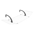 VILEDA STENDIBIANCHERIA 'BREZZA 200' cm 185 x 55 x 24 (aperto)