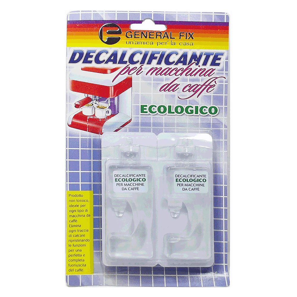 GENERAL FIX DECALCIFICANTE ECOLOGICO MACCHINE PER CAFFE' 3 flaconi da 20 ml