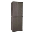 TRIOPLAST ARMADIO PORTASCOPE 'RATTAN WENGE' cm L 65x P 45x H 178