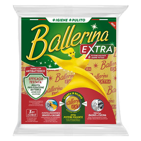 BALLERINA PANNO IN MICROFIBRA GIALLO confezione da pz.3