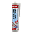 fischer SILICONE ACETICO MULTIUSO RAL 9005 nero ml 280