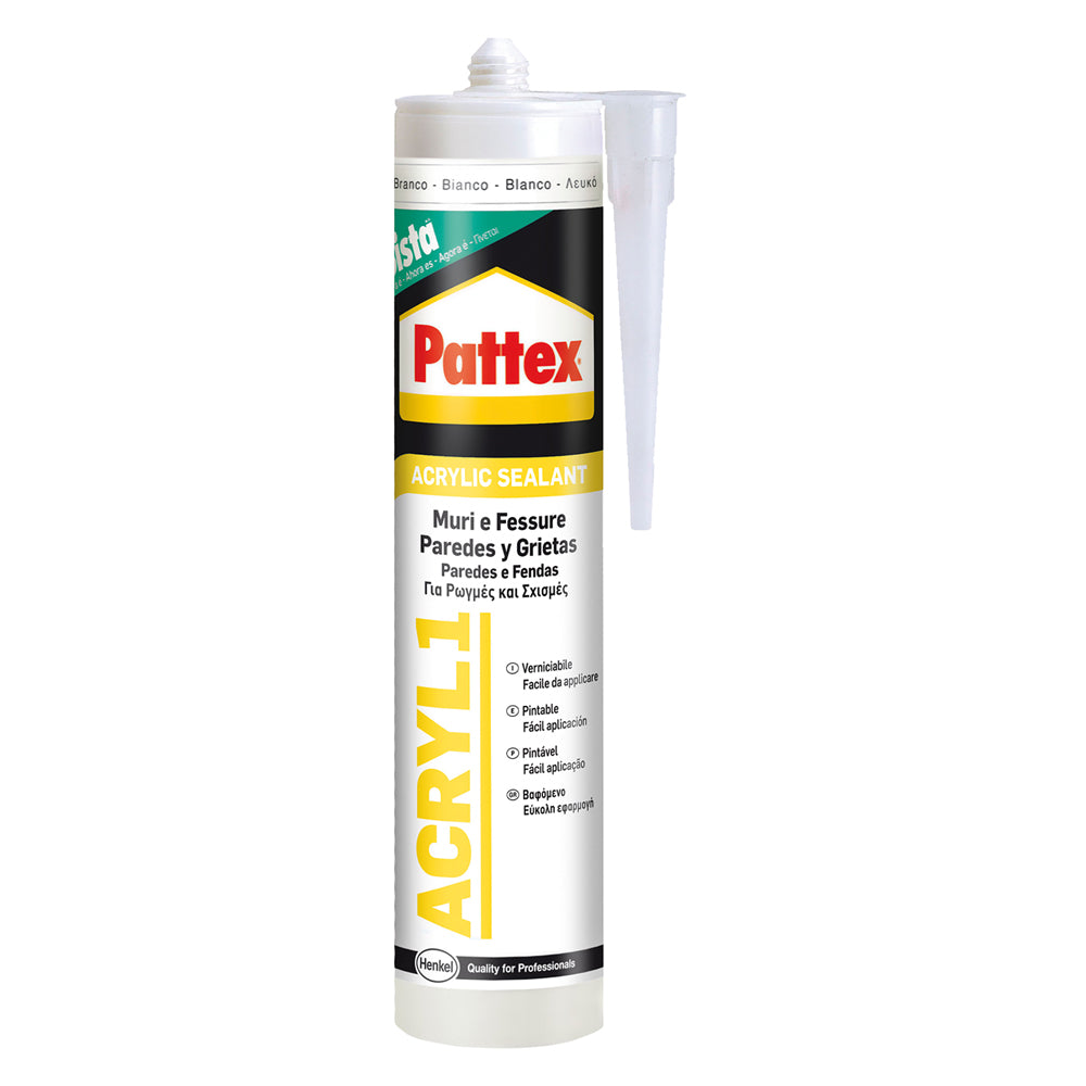 PATTEX SILICONE ACRILICO bianco ml 300