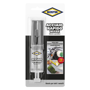 BOSTIK ADESIVO 'ACCIAIO RAPIDO MIXER' ml. 24