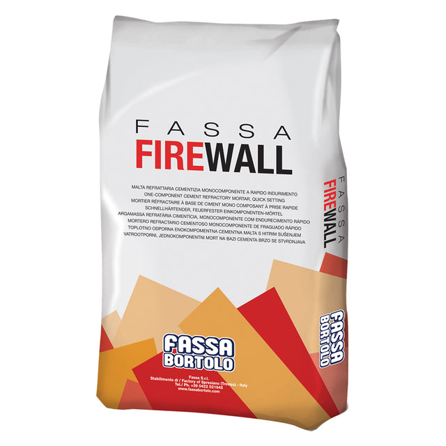 FASSABORTOLO MALTA CEMENTIZIA REFRATTARIA 'FASSA FIREWALL' Kg. 5