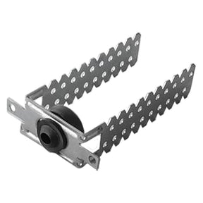 AKIFIX STAFFA ANTIVIBRANTE REGOLABILE distanziatura parete 3 - 12 cm
