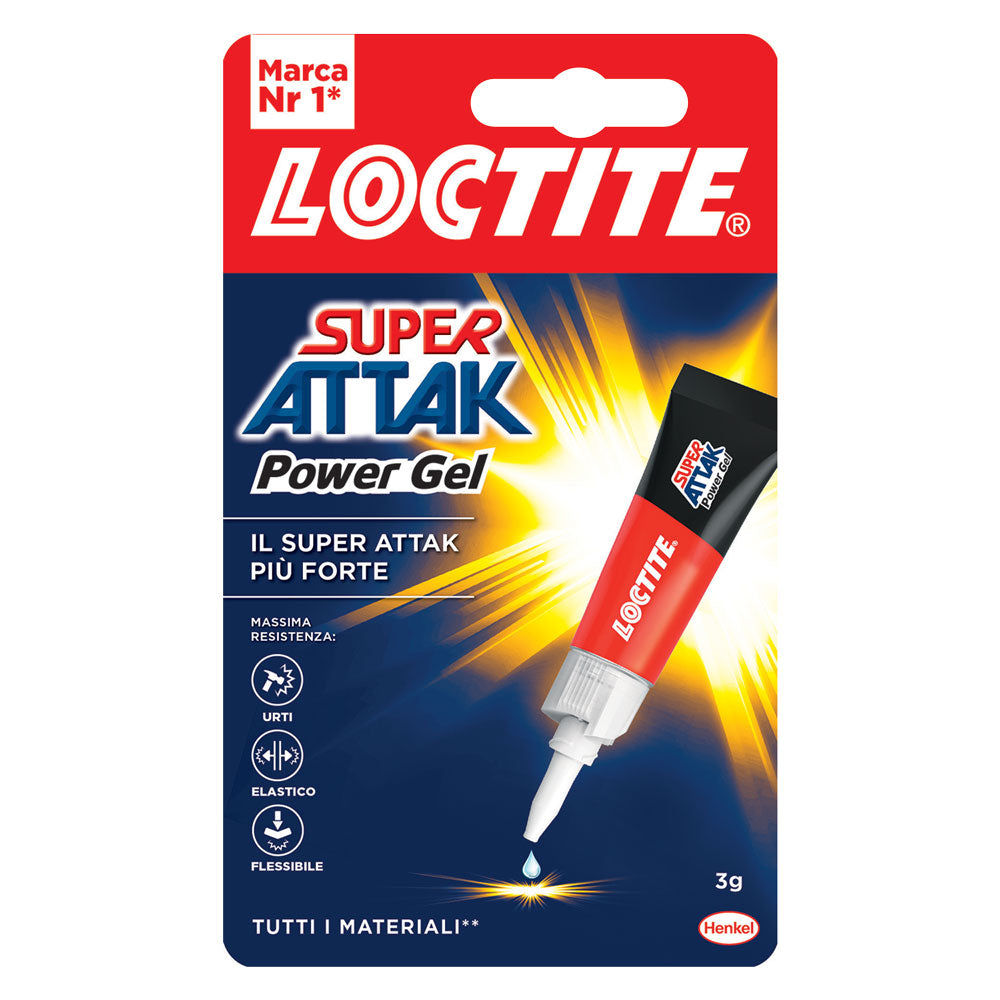 LOCTITE SUPER ATTAK 'POWER GEL' gr.3