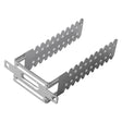 AKIFIX STAFFA UNIVERSALE PER MONTANTI distanziatura parete 3-12 cm / spessore 0,8 mm