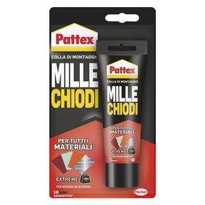 PATTEX ADESIVO MILLECHIODI 'EXTREME' ESTERNI E INTERNI gr. 142
