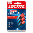 LOCTITE SUPER ATTAK 'LIQUID' 3 pezzi da gr.1 - mini dosi