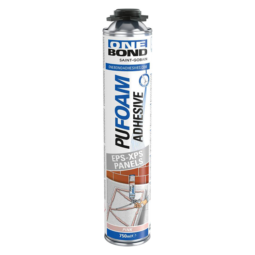 ONEBOND SCHIUMA POLIURETANICA PER PANNELLI ISOLANTI 'PU FOAM EPS-XPS PANELS' ml 750