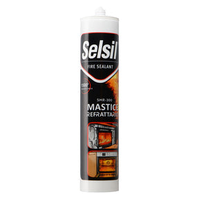 SELSIL SIGILLANTE REFRATTARIO 'SMR-300' ml 300 - colore nero