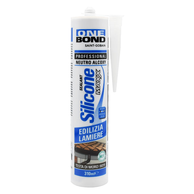 ONEBOND SILICONE NEUTRO testa di moro (RAL 8017) ml 300