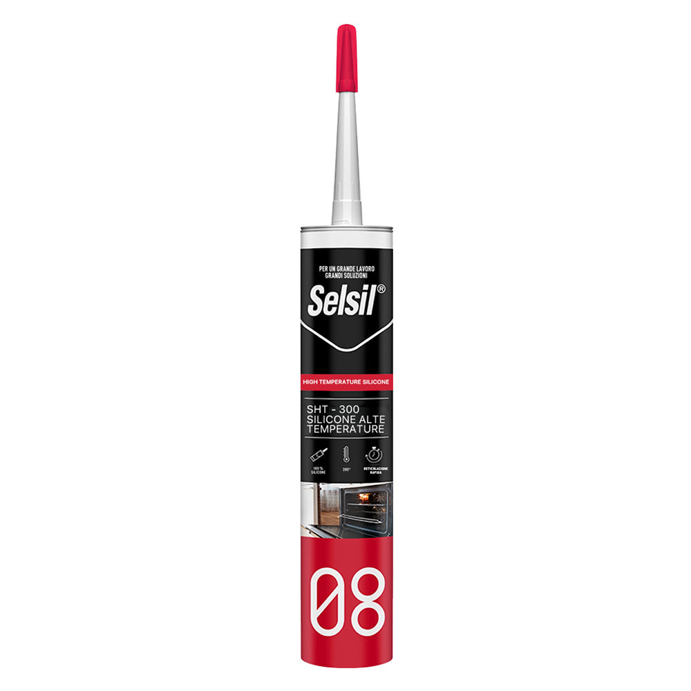 SELSIL SILICONE ACETICO ALTA TEMPERATURA 'SNH'
