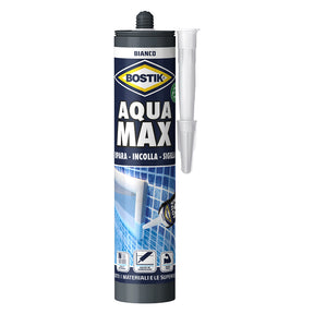 BOSTIK ADESIVO 'AQUA MAX' gr. 425 - cartuccia - bianco