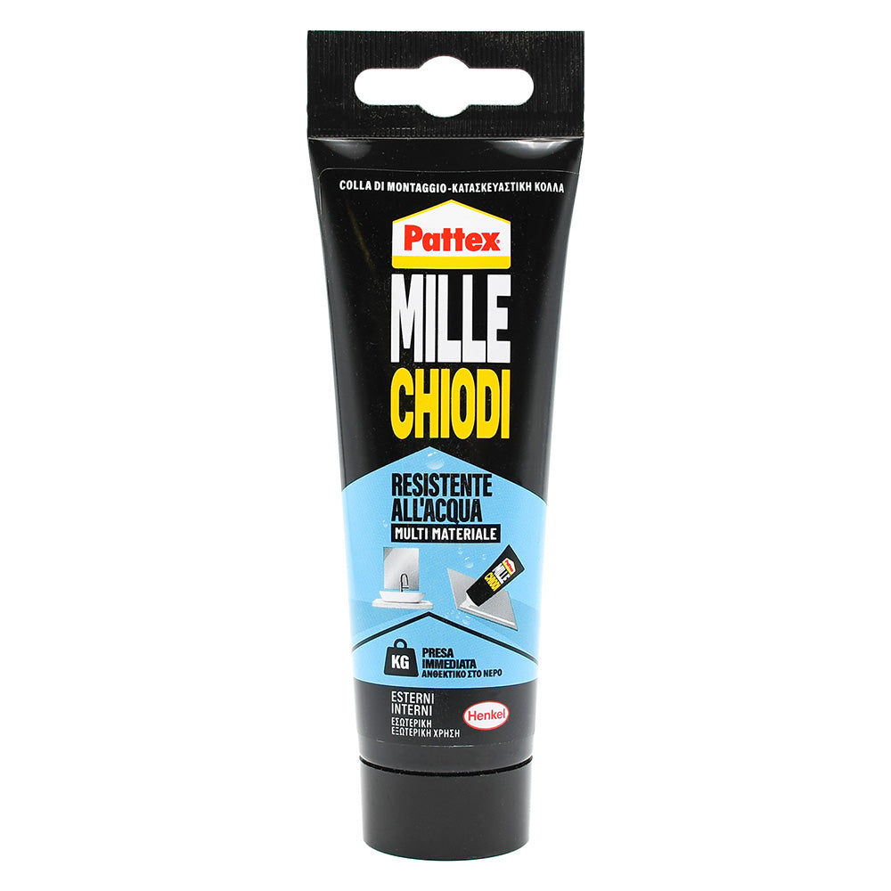 PATTEX ADESIVO MILLECHIODI 'ESTERNI E INTERNI' gr. 142 - bianco