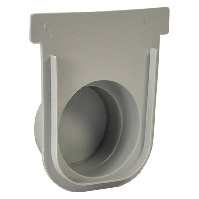 TESTATA IN PVC PER CANALETTA cm 13 x h.14