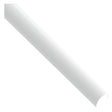 ARCANSAS PROFILO TONDO AUTOADESIVO PER ANGOLI mm 14x14X1 - mt 2,6 satinato bianco