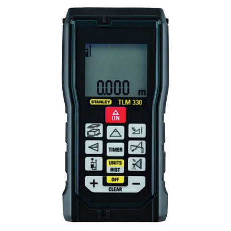 STANLEY MISURATORE LASER 'TLM 330' range da 50 cm a 100 metri