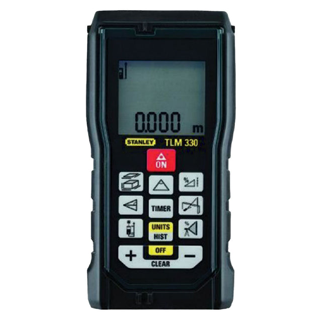 STANLEY MISURATORE LASER 'TLM 330' range da 50 cm a 100 metri