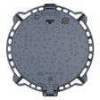 MONTINI CHIUSINO IN GHISA CLASSE D400 ECOPER T - 85 - botola 65 cm / Kg 51