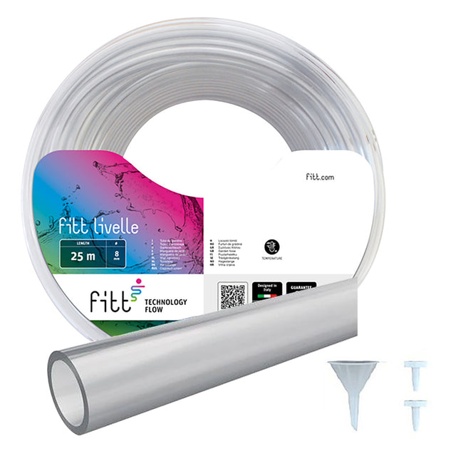 FITT TUBO PER LIVELLO IN KIT ø 8 x 11 mt 25