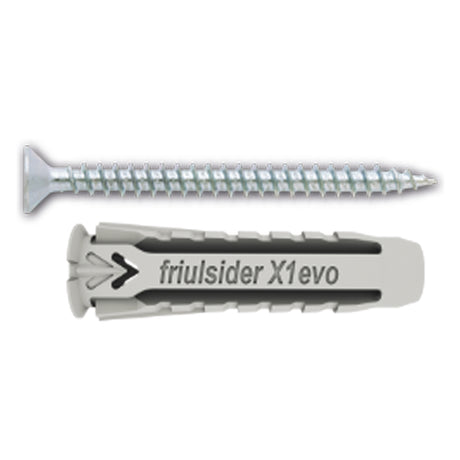 FRIULSIDER TASSELLO NYLON 'X1 EVO' CON VITE TPS TRUCIOLARE