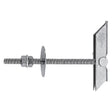 fischer ANCORA A SOFFITTO ACCIAIO CON BARRA E DOPPIO DADO