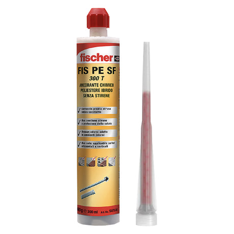 fischer ANCORANTE CHIMICO 'FIS P PLUS 300T' ml 300