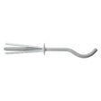 fischer TASSELLO MENSOLA TONDA PER RADIATORI ALLUMINIO 'TF 10/70 B' lunghezza utile 70 mm