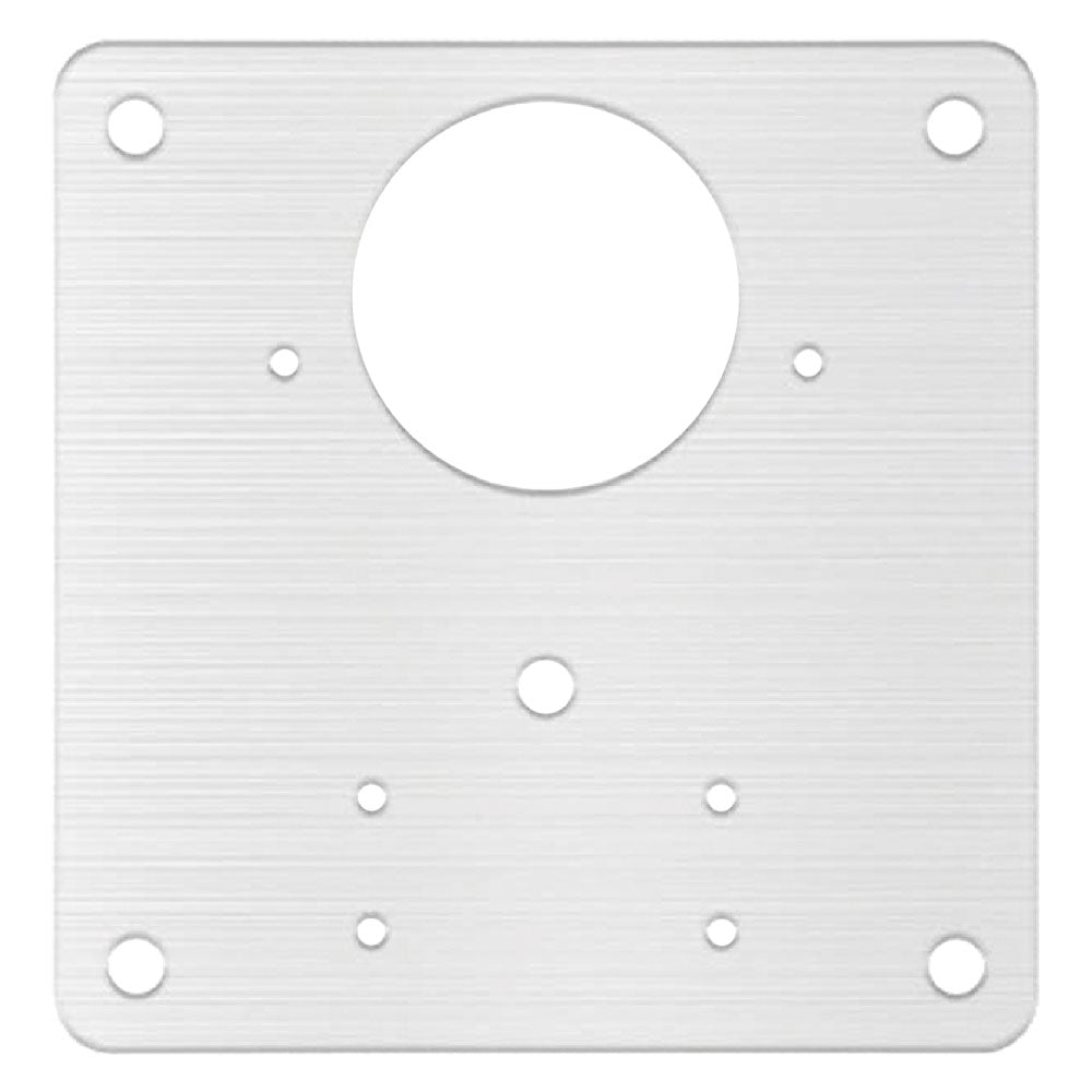 PIASTRA RIPARAZIONE ANTE 'JOLLY' mm 90 x 90 - sp. 0,8 - foro Ø35 mm