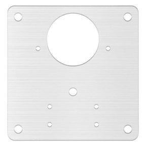 PIASTRA RIPARAZIONE ANTE 'JOLLY' mm 90 x 90 - sp. 0,8 - foro Ø35 mm