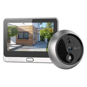 EZVIZ SPIONCINO DIGITALE PER PORTE 'DP2 2K' EZVIZ risoluzione 2K 3MP - / colore argento