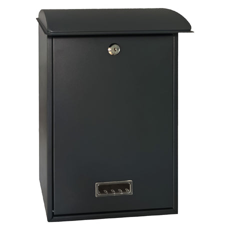 KASART CASSETTA POSTALE 'LILLA' cm 27 x 12 x h 40,5 - grigio acciaio