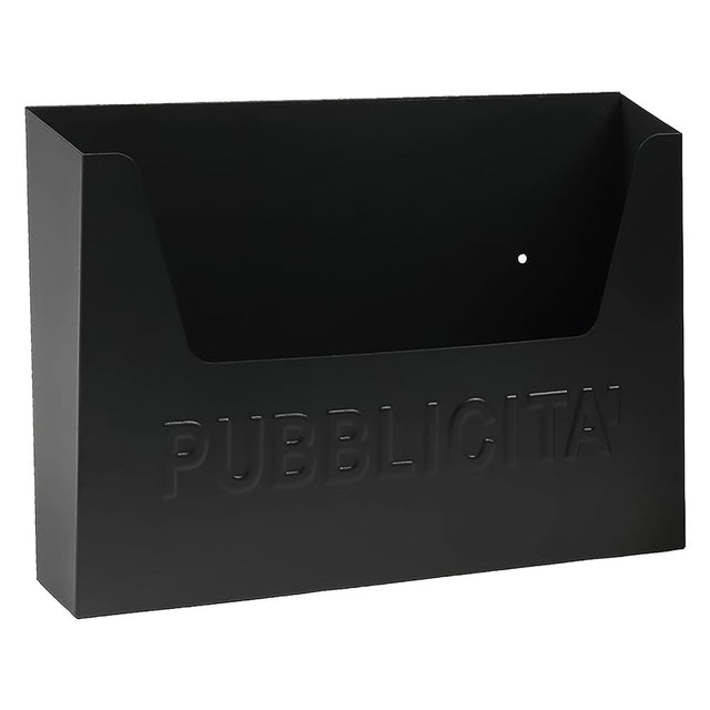 KASART CASSETTA PORTAPUBBLICITA' 'ERICA' cm 35,5x8,5x H 26 - antracite