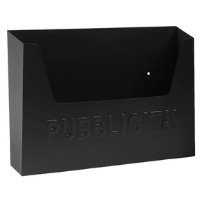 KASART CASSETTA PORTAPUBBLICITA' 'ERICA' cm 35,5x8,5x H 26 - antracite
