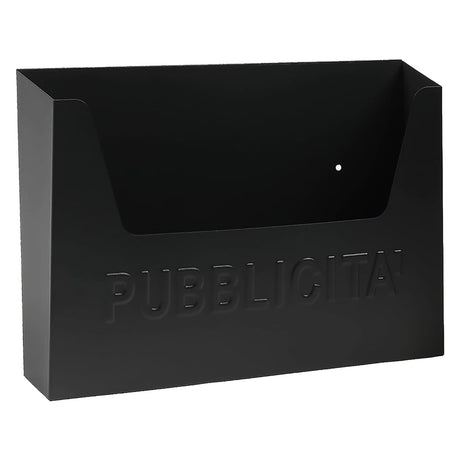 KASART CASSETTA PORTAPUBBLICITA' 'ERICA' cm 35,5x8,5x H 26 - antracite