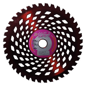 DISCO PER DECESPUGLIATORE mm. 255 x 25,4 x 2 - denti N. 40